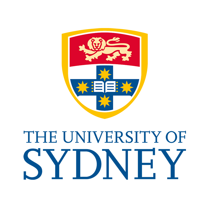 University of Sydney logo, button to access website